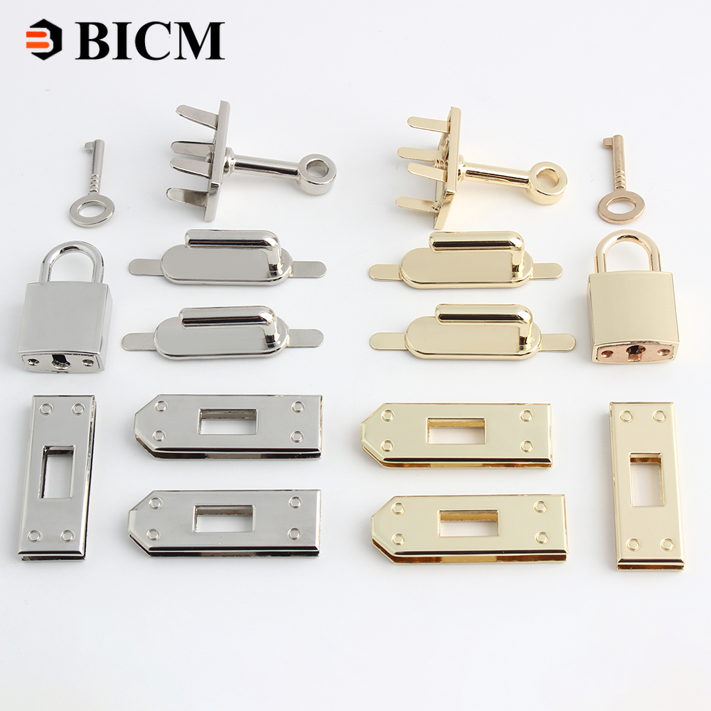 Women Bags Manufacturer - 1Set Fashion Metal Bag Lock Clasp