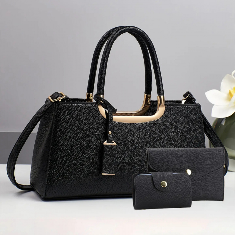 Women Bags Designer - PU Leather Crossbody Shoulder Bags, Adjustable