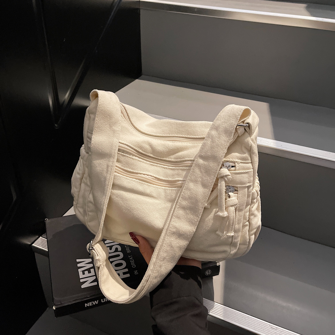 Women Bags Zadig - New Fashionable Simple Canvas Bag Korean