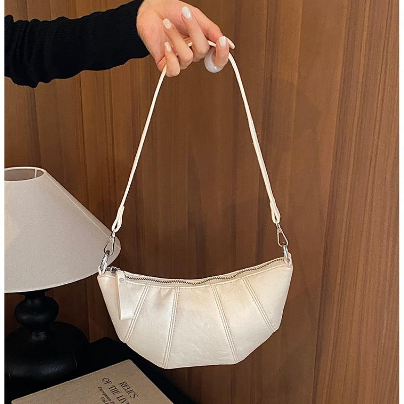 Half Moon Crescent - Soft PU Semicircle Shoulder Bags Women