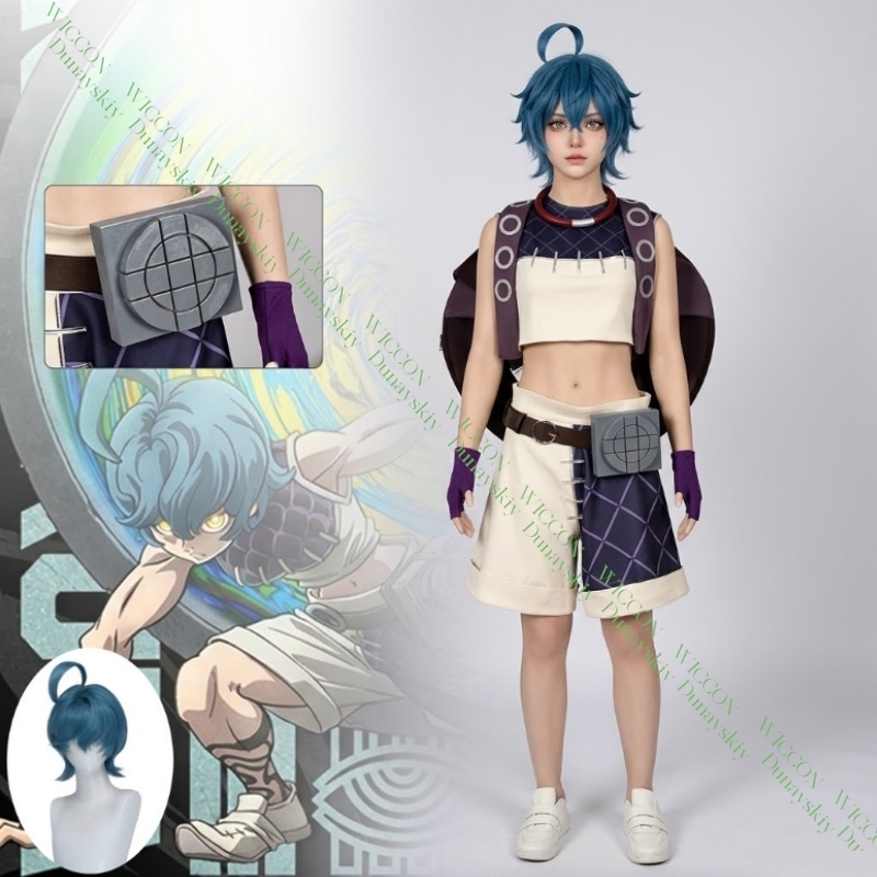 Women Bags Accessories - Womens Gachiakuta Cthoni Andor Cosplay Uniform