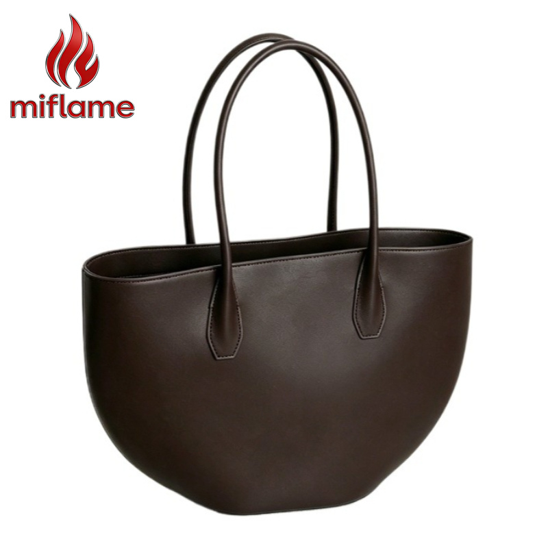 Top Handle Structured - Women's Shoulder Tote Bag Luxury Half