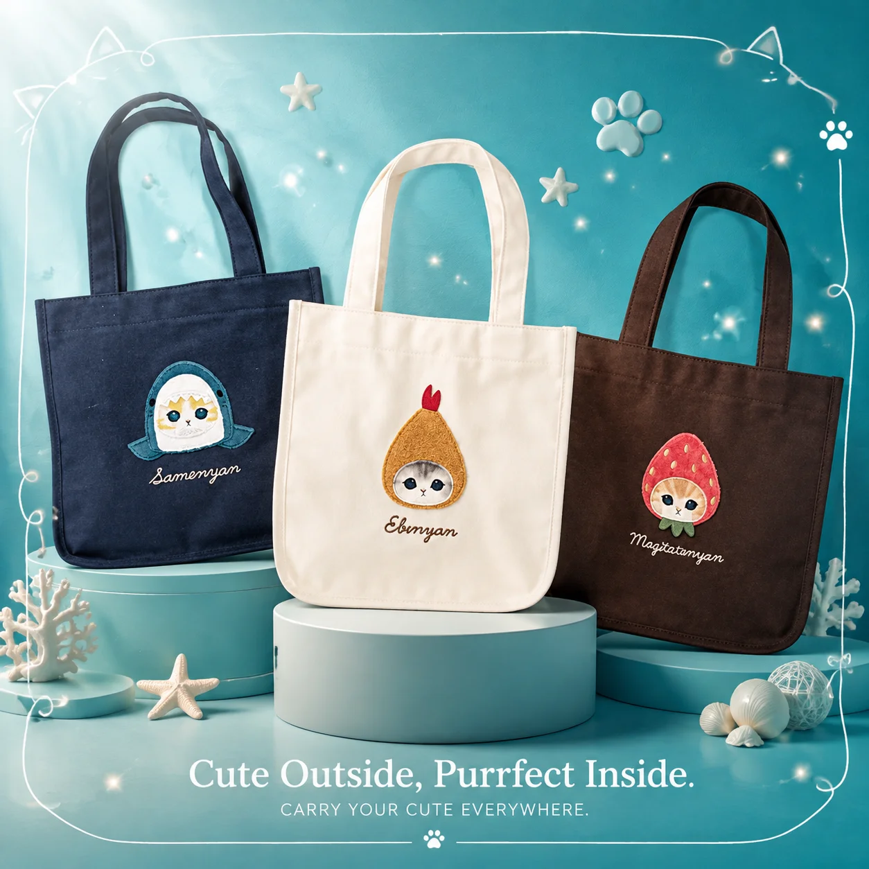 Women'S Bags Handbags - Japanese Mofusand Same Style New Cute