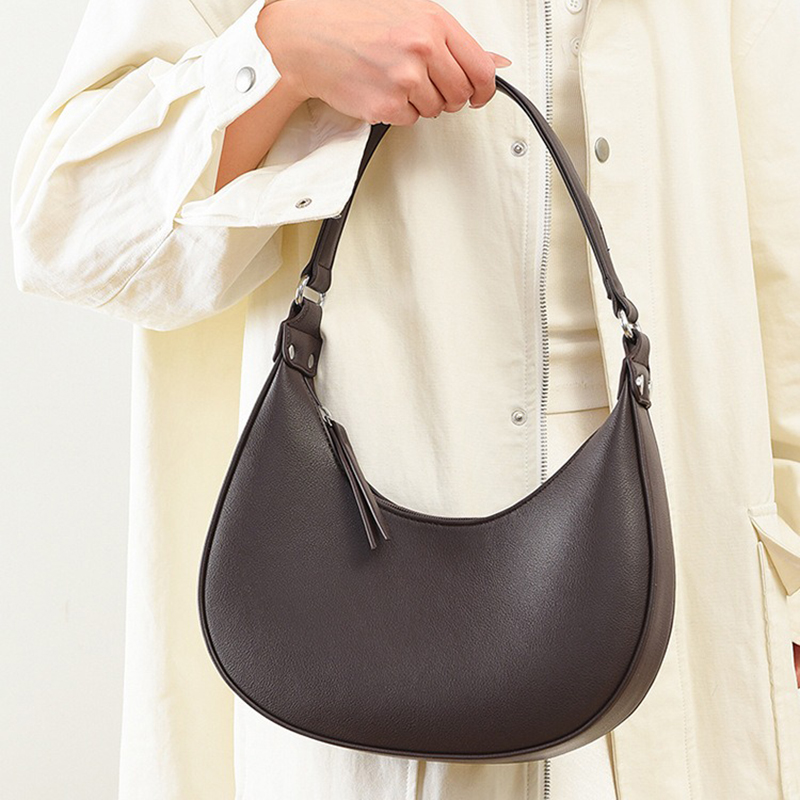Trendy Crescent Bag For Women, - Half Moon Crescent ulasan dan harga