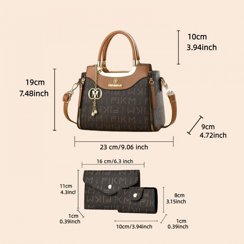 3-piece set of light luxury hi - Women'S Bags Handbags ulasan dan harga