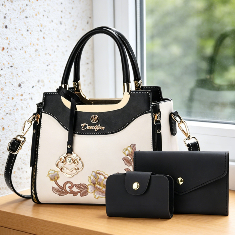 3-piece set of high-quality em - Women'S Bags Handbags ulasan dan harga