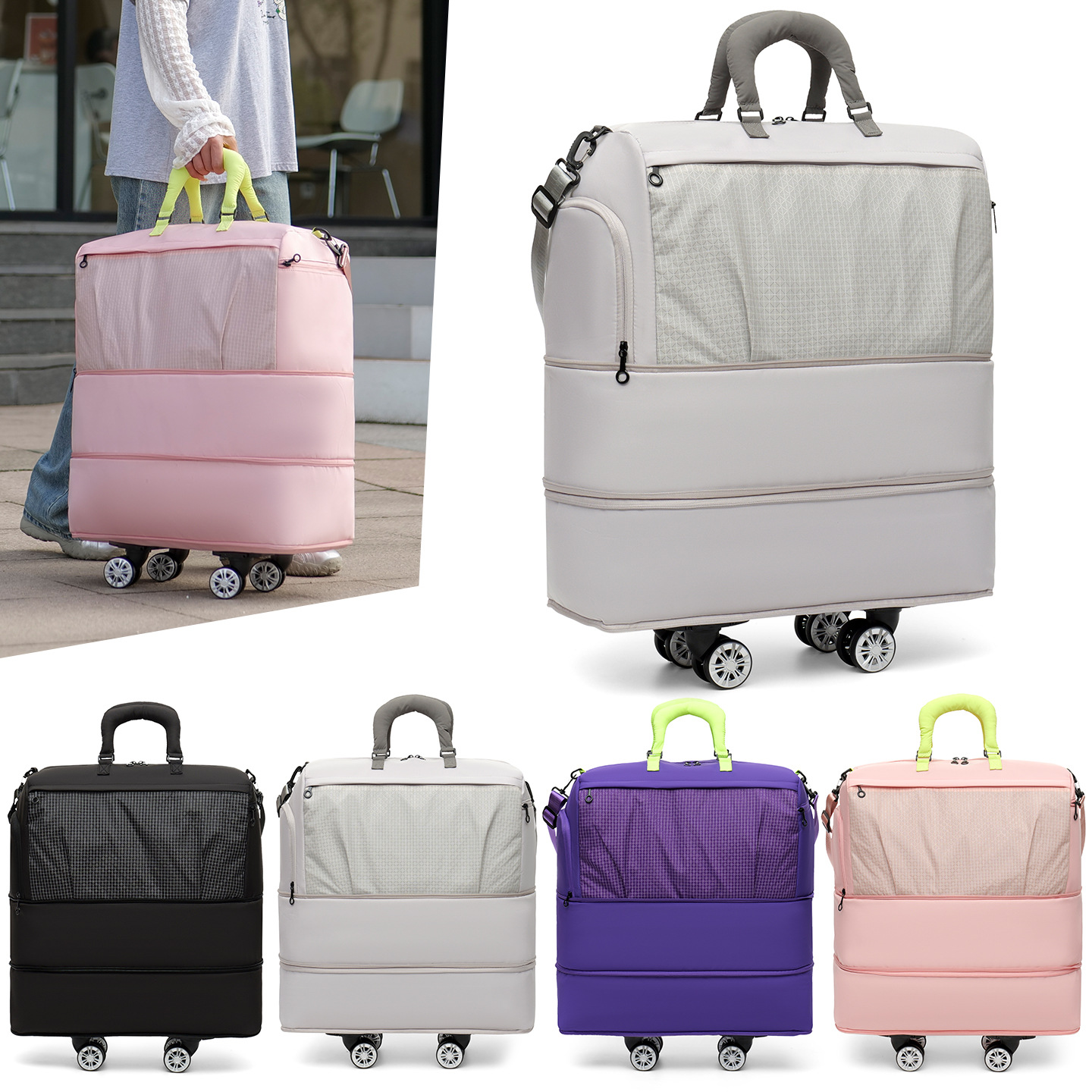 Unisex Travel Large Capacity R - Women Bags Zadig ulasan dan harga
