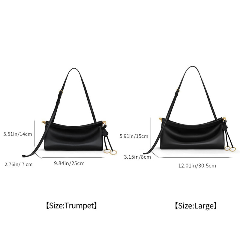 Luxury Serpentine Shoulder Bag - Half Moon Crescent ulasan dan harga