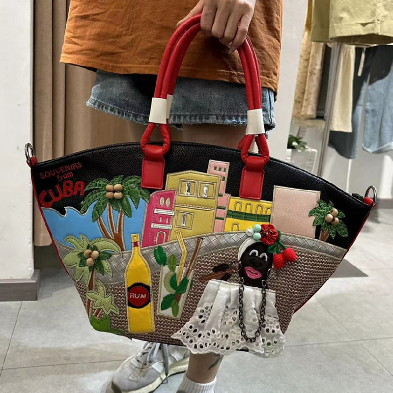 New Graffiti handbag large cap - Women Bags Zadig ulasan dan harga