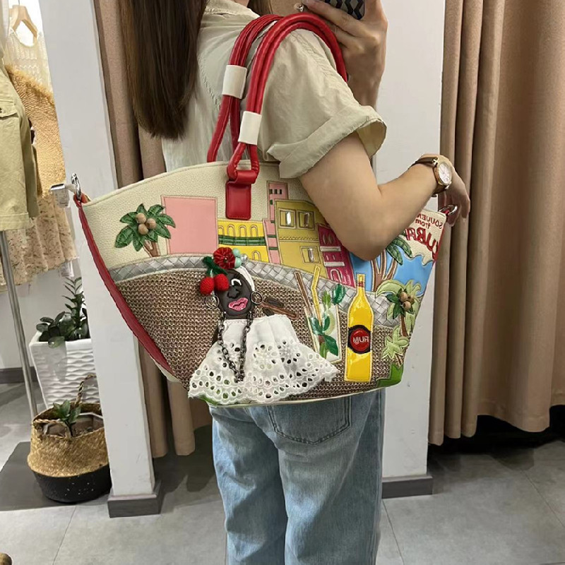 New Graffiti handbag large cap - Women Bags Zadig ulasan dan harga