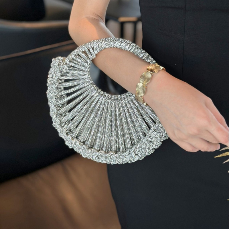 Shiny Clutch Evening Bag Femal - Women Bags In Trend ulasan dan harga