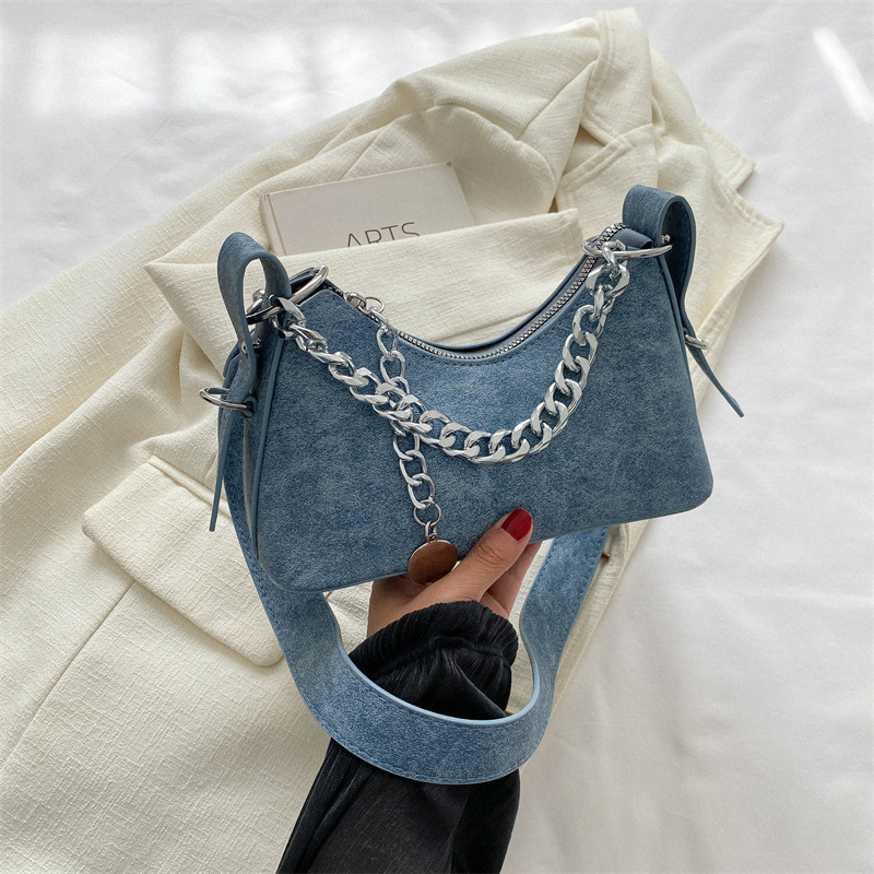 Denim Handheld Small Bag for W - Women Bags Zadig ulasan dan harga