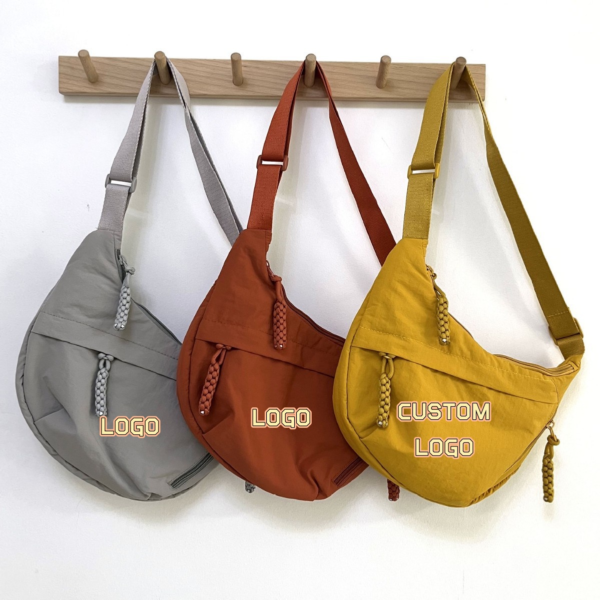 Custom Logo Nylon Crescent Cro - Half Moon Crescent ulasan dan harga