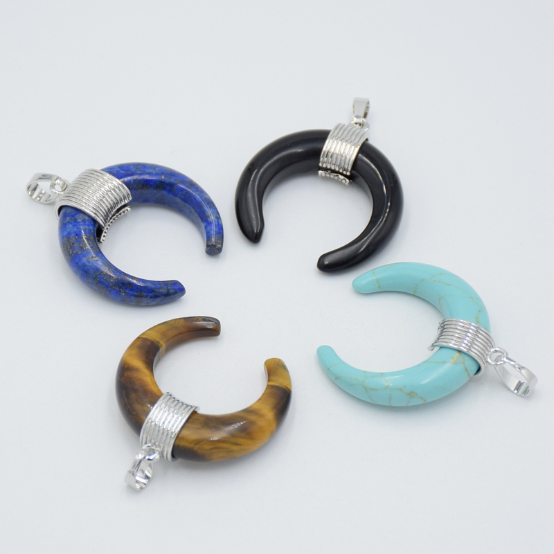 Silver Plated Fashion Crescent - Half Moon Crescent ulasan dan harga
