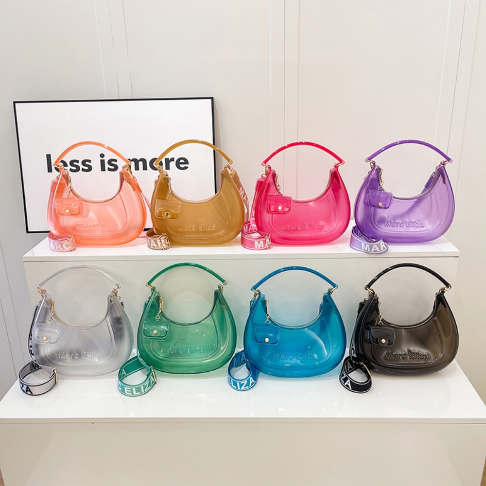Women Versatile Single Shoulde - Half Moon Crescent ulasan dan harga