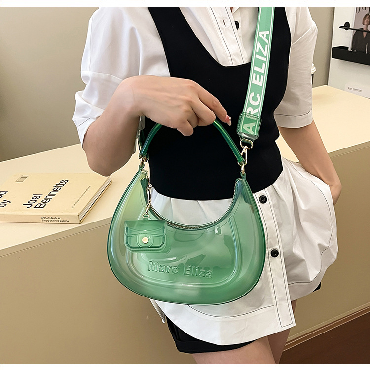 Women Versatile Single Shoulde - Half Moon Crescent ulasan dan harga