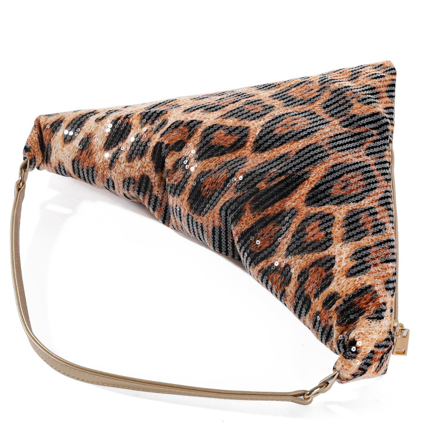 Leopard print crescent bag sho - Women Bags In Trend ulasan dan harga