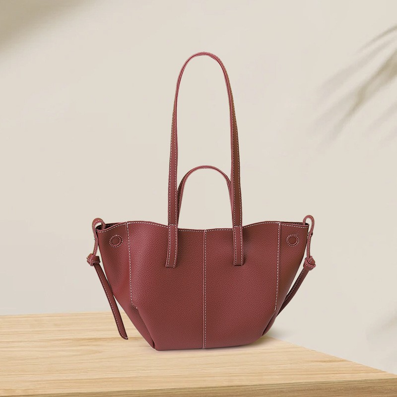 Brown Wing Design Tote Bag wit - Top Handle Structured ulasan dan harga