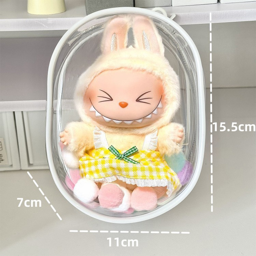 Plush Labubu Doll Transparent  - Women Bags Manufacturer ulasan dan harga
