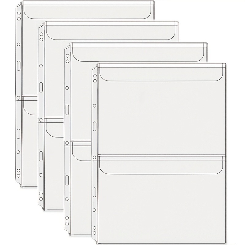 10pcs-A4 Folder Pockets, No-Zi - Flap Bag Envelope ulasan dan harga