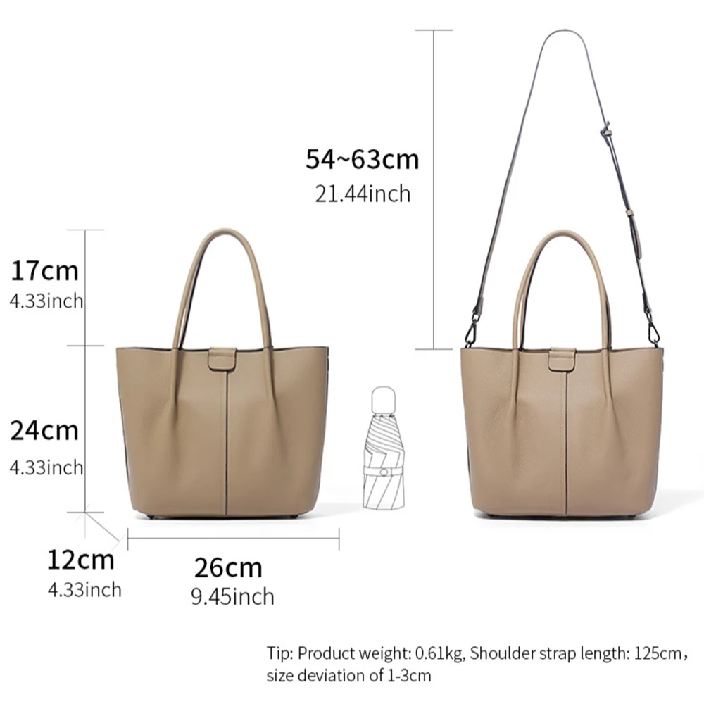Textured Genuine Leather Handb - Top Handle Structured ulasan dan harga