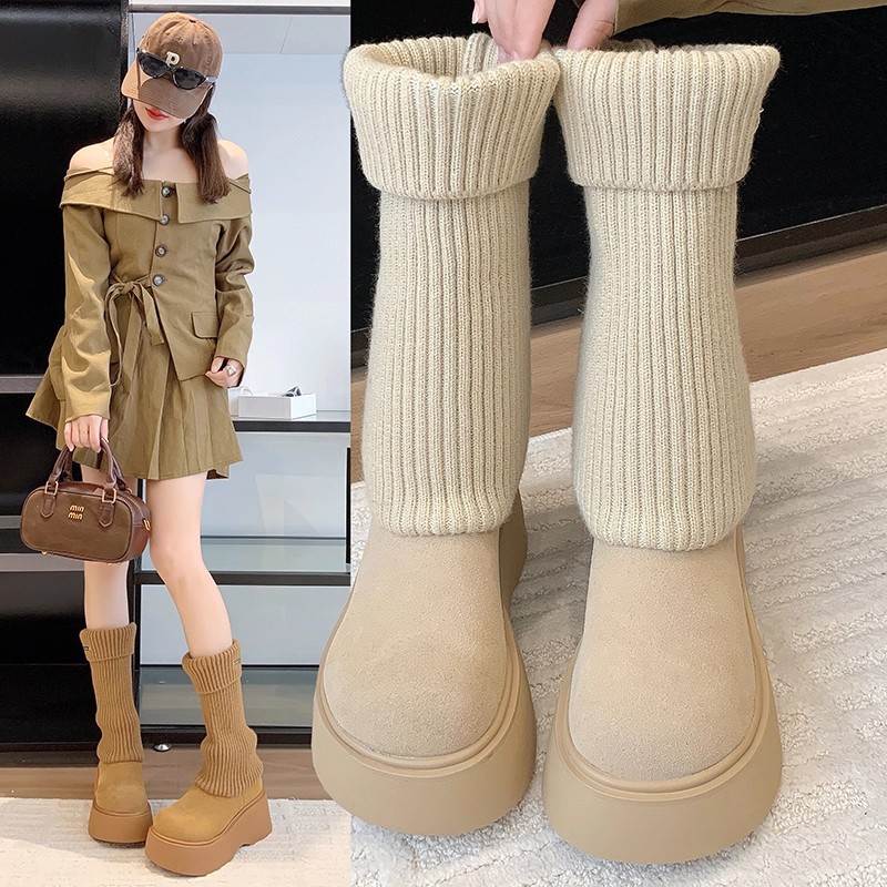 Thick soled full bag Boken sho - Women Bags And Shoes ulasan dan harga