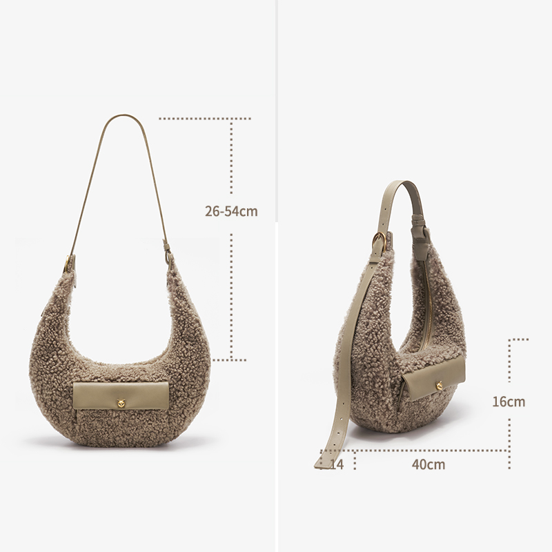 New Minimalist Luxury Designer - Half Moon Crescent ulasan dan harga