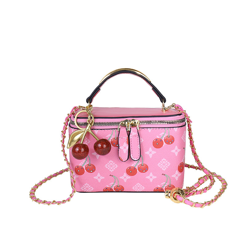 Cherry print mini square box b - Women Bags Zadig ulasan dan harga