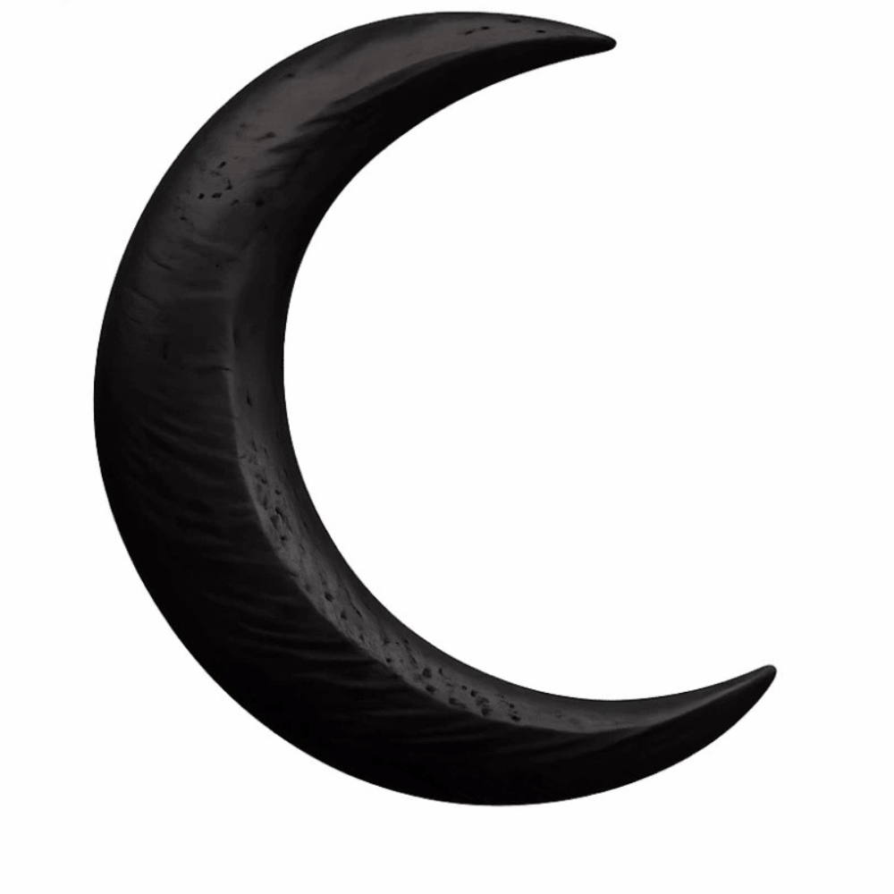 Elegant Crescent Hair Fork Han - Half Moon Crescent ulasan dan harga