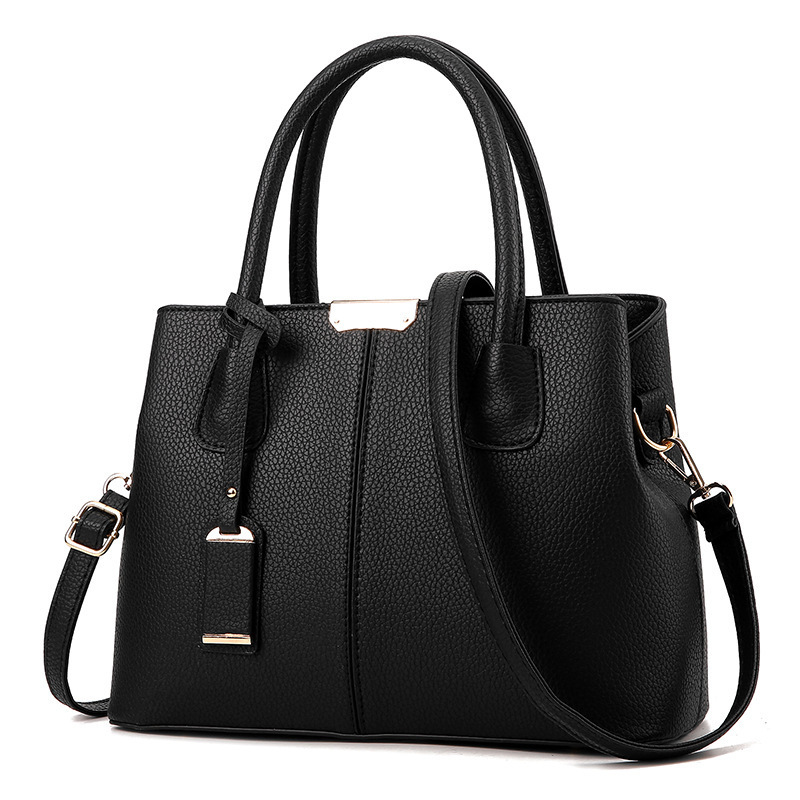 PU Leather Top-Handle Bag Stru - Top Handle Structured ulasan dan harga